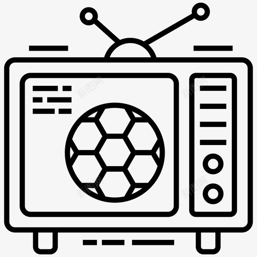 现场足球比赛足球比赛流媒体现场比赛图标svg_新图网 https://ixintu.com 屏幕上的比赛 比赛屏幕 现场比赛 现场足球比赛 足球比赛流媒体 足球足球线图标包
