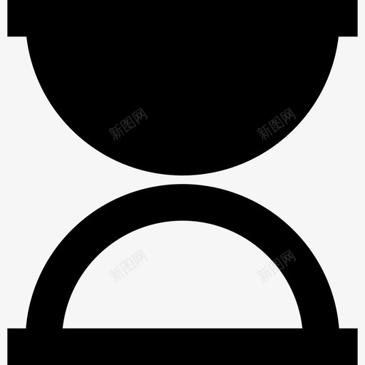 沙漏时钟加载图标svg_新图网 https://ixintu.com 加载 时钟 时间 极简主义填充 沙漏 等待