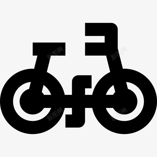 自行车运动型40加油图标svg_新图网 https://ixintu.com 加油 自行车 运动型40