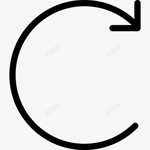 重新加载箭头15线颜色图标svg_新图网 https://ixintu.com 箭头15 线颜色 重新加载