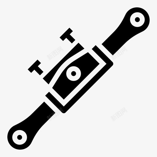 发言人调整刀片图标svg_新图网 https://ixintu.com 刀片 发言人 工具 木工 洞穴 调整