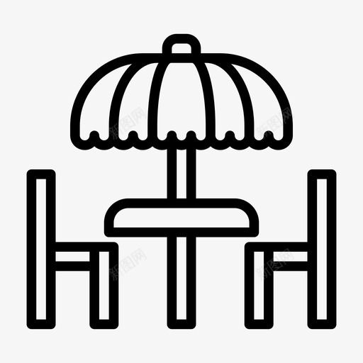 咖啡厅晚餐食物图标svg_新图网 https://ixintu.com 咖啡厅 晚餐 食物 餐厅 餐桌