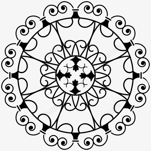 元素边框经典框架图标svg_新图网 https://ixintu.com 不同风格的设计元素集 刺绣设计 经典框架 装饰元素 设计元素 边框设计