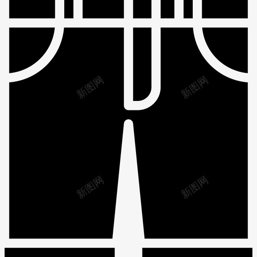 裤子衣服88填充物图标svg_新图网 https://ixintu.com 填充物 衣服88 裤子