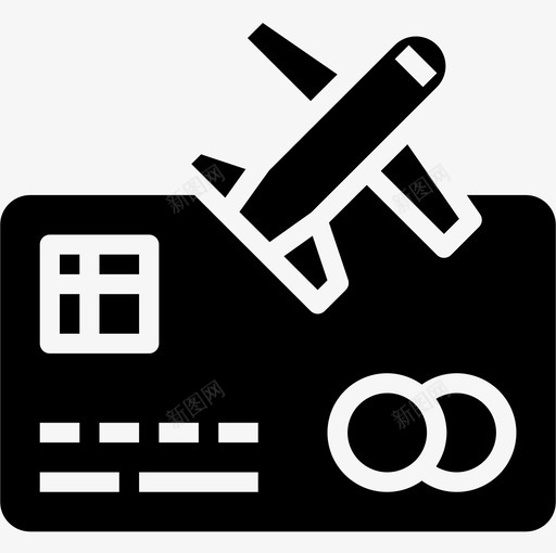 信用卡机场54号加油图标svg_新图网 https://ixintu.com 信用卡 加油 机场54号