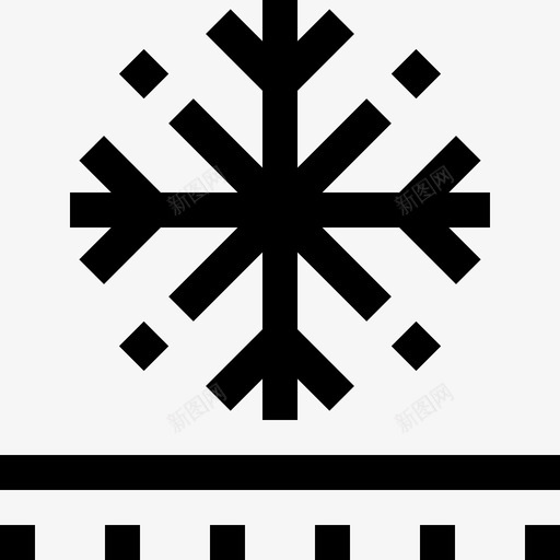 雪花缝纫面料和儿童直线图标svg_新图网 https://ixintu.com 直线 缝纫面料和儿童 雪花