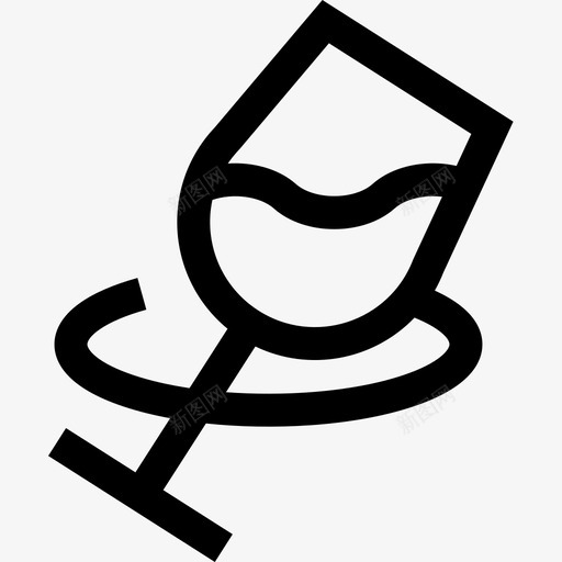 摇一摇酒5线性图标svg_新图网 https://ixintu.com 摇一摇 线性 酒5