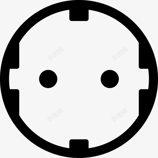 f型插座欧式插座俄罗斯插座图标svg_新图网 https://ixintu.com f型插座 俄罗斯插座 插座和插座 欧式插座