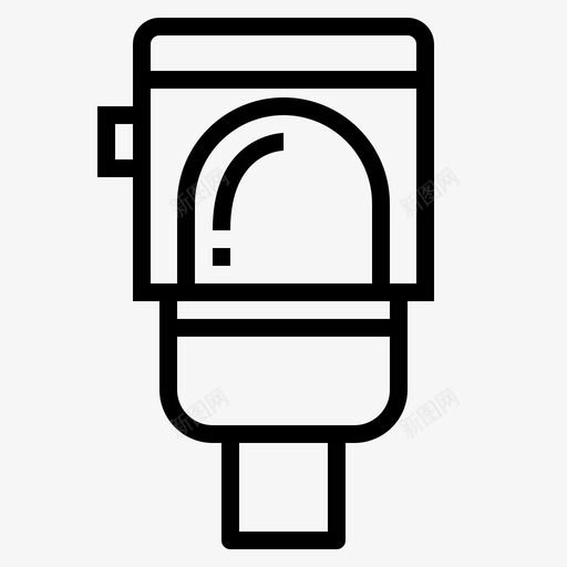 卫生间浴室家具图标svg_新图网 https://ixintu.com 卫生间 家具 建筑 浴室