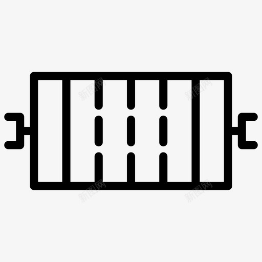 足球场美国比赛图标svg_新图网 https://ixintu.com 比赛 美国 美式足球 足球场 运动