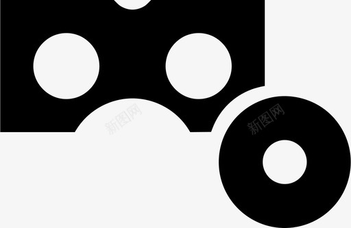 vr录制模拟器虚拟现实图标svg_新图网 https://ixintu.com vr录制 模拟器 虚拟现实