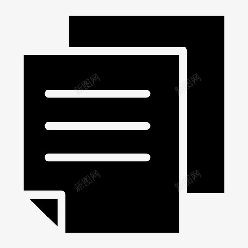 粘贴应用程序文档图标svg_新图网 https://ixintu.com 应用程序 文档 用户 用户界面实体 界面 粘贴