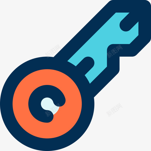 钥匙office97线性颜色图标svg_新图网 https://ixintu.com office97 线性颜色 钥匙