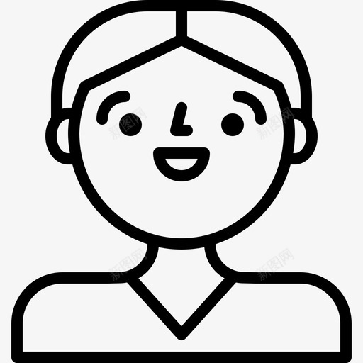 伙计阿凡达40号平的图标svg_新图网 https://ixintu.com 伙计 平的 阿凡达40号
