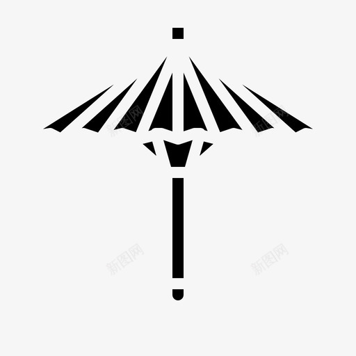 中国伞中国文化图标svg_新图网 https://ixintu.com 中国 中国伞 中国坚实 文化