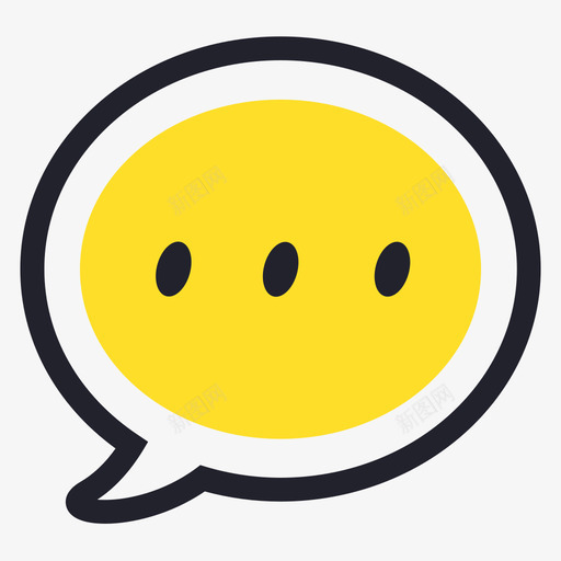 消息_选中svg_新图网 https://ixintu.com 消息_选中