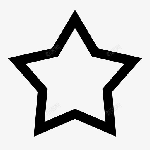 星级奖项最爱图标svg_新图网 https://ixintu.com 奖项 星级 最爱 用户界面 用户界面大纲 费率