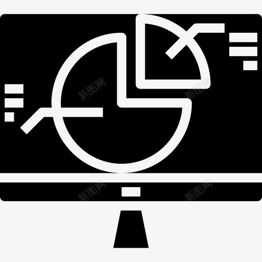 饼图分析10实心图标svg_新图网 https://ixintu.com 分析10 实心 饼图
