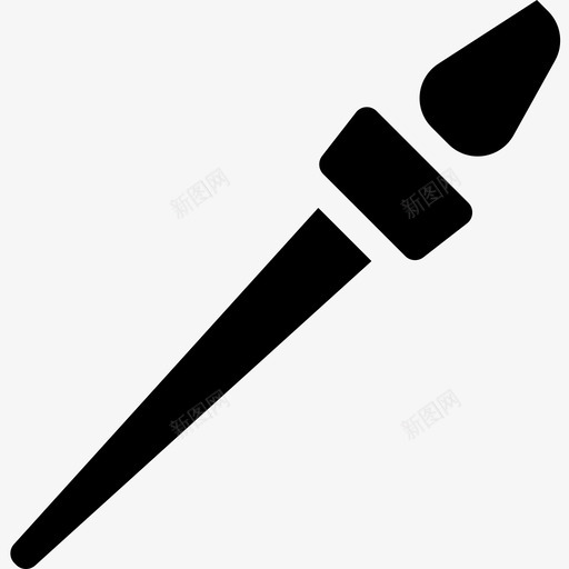画笔教与学8扎实图标svg_新图网 https://ixintu.com 扎实 教与学8 画笔