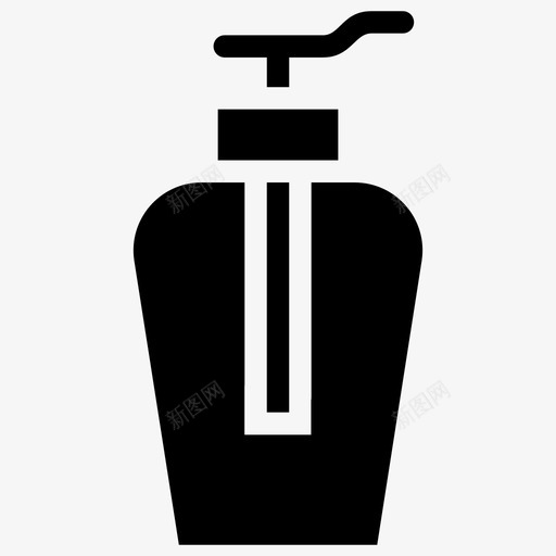 手洗化妆品容器液体肥皂图标svg_新图网 https://ixintu.com 一次性餐具包装符号图标 化妆品包装 化妆品容器 手洗 液体肥皂 细菌保护肥皂