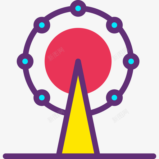 摩天轮旅行131附魔图标svg_新图网 https://ixintu.com 摩天轮 旅行131 附魔
