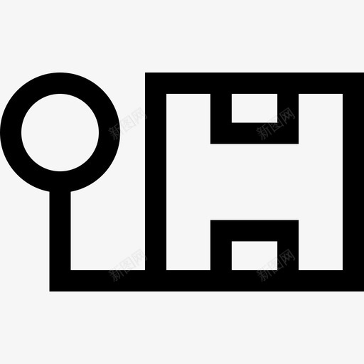 重量电子商务66线性图标svg_新图网 https://ixintu.com 电子商务66 线性 重量