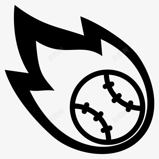 球棒球球员图标svg_新图网 https://ixintu.com 回合 团队 棒球 球 球员 运动
