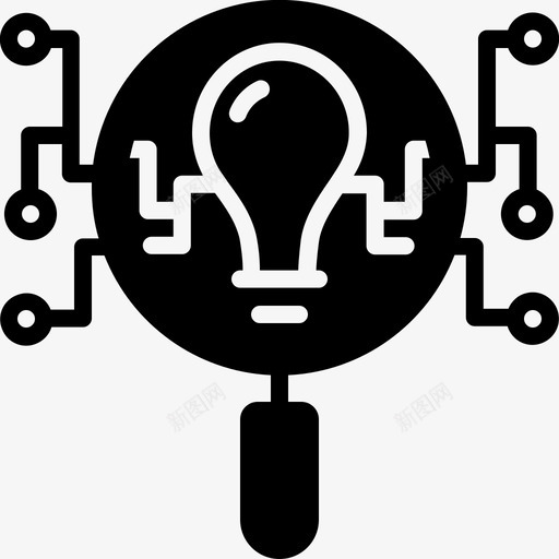智力理解力搜索力图标svg_新图网 https://ixintu.com 搜索力 智力 理解力