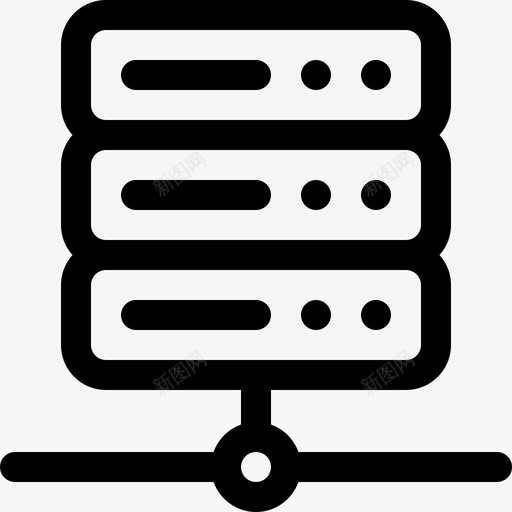 服务器web维护8线性图标svg_新图网 https://ixintu.com web维护8 服务器 线性