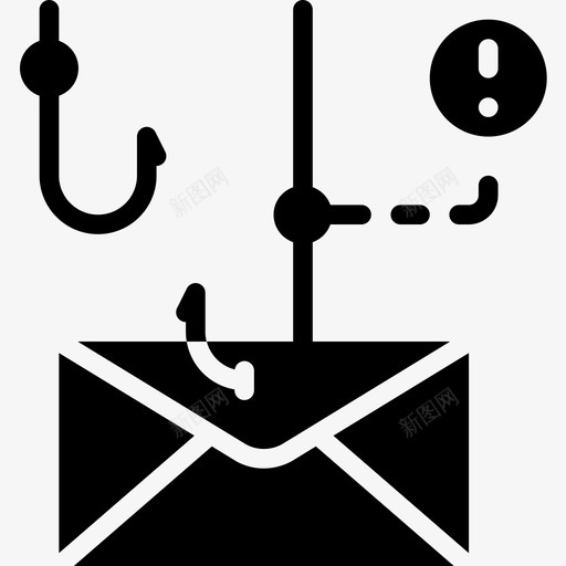 网络钓鱼黑客24填充图标svg_新图网 https://ixintu.com 填充 网络钓鱼 黑客24