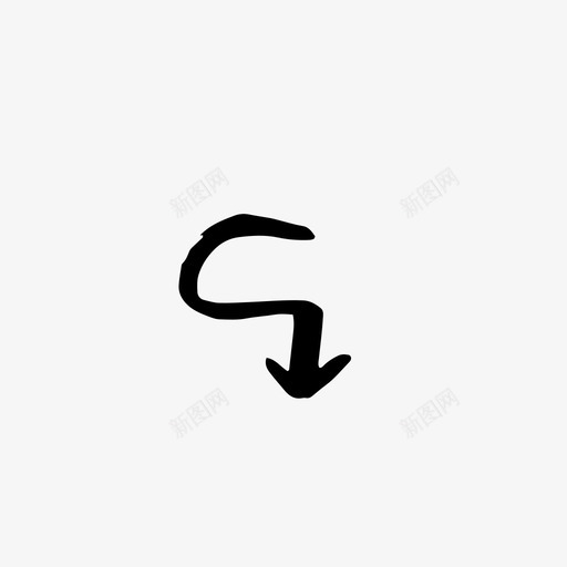 箭头方向进化图标svg_新图网 https://ixintu.com 向上 向外 方向 画笔样式2 箭头 进化