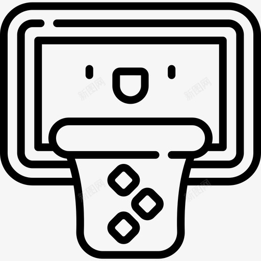 篮子城市公园2直线图标svg_新图网 https://ixintu.com 城市公园2 直线 篮子