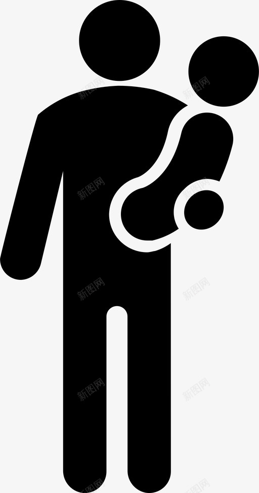 照看孩子照顾孩子父亲图标svg_新图网 https://ixintu.com 养育孩子 照看孩子 照顾孩子 父亲 船上的孩子