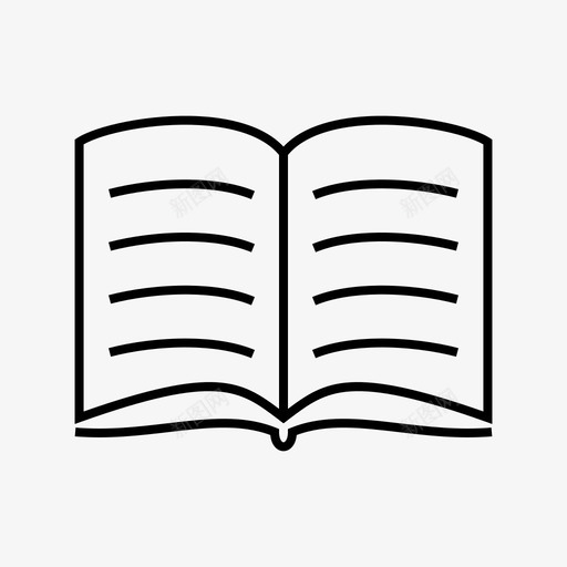 书手册说明注释图标svg_新图网 https://ixintu.com 18学术 书 手册说明 注释