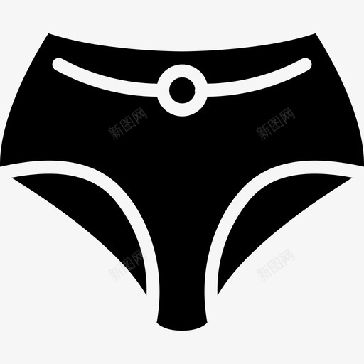 比基尼夏装4填充图标svg_新图网 https://ixintu.com 填充 夏装4 比基尼