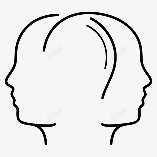 模仿化身缩影图标svg_新图网 https://ixintu.com 化身 拟人 模仿 缩影