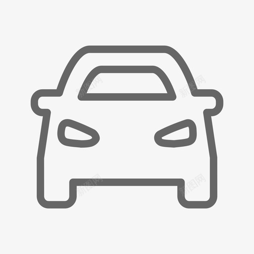 新车贷款-未选中svg_新图网 https://ixintu.com 新车贷款-未选中
