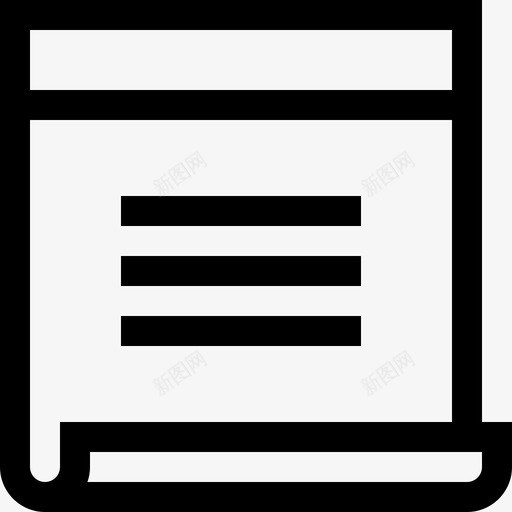 张贴思维29直线图标svg_新图网 https://ixintu.com 张贴 直线 设计思维29