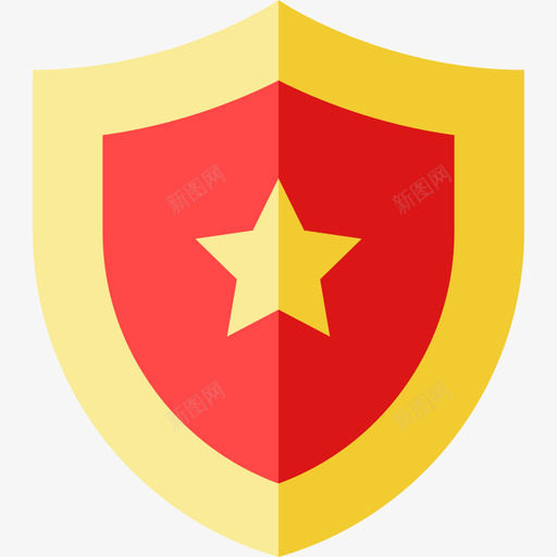 Shieldbusiness204扁平图标svg_新图网 https://ixintu.com Shield business204 扁平