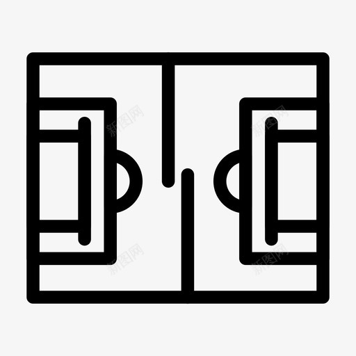 足球场巴西足球图标svg_新图网 https://ixintu.com 体育 巴西 巴西嘉年华 足球 足球场