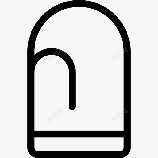 连指手套41号厨房直线型图标svg_新图网 https://ixintu.com 41号厨房 直线型 连指手套
