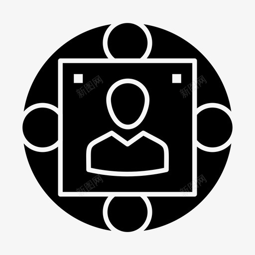 商务现代生产图标svg_新图网 https://ixintu.com 商务 现代 生产 项目管理和开发经理