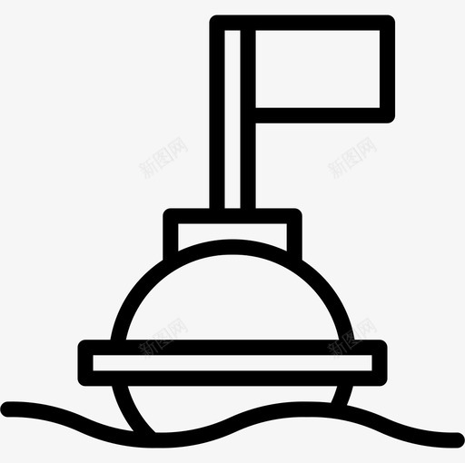 浮标驱动线性图标svg_新图网 https://ixintu.com 浮标 线性 驱动