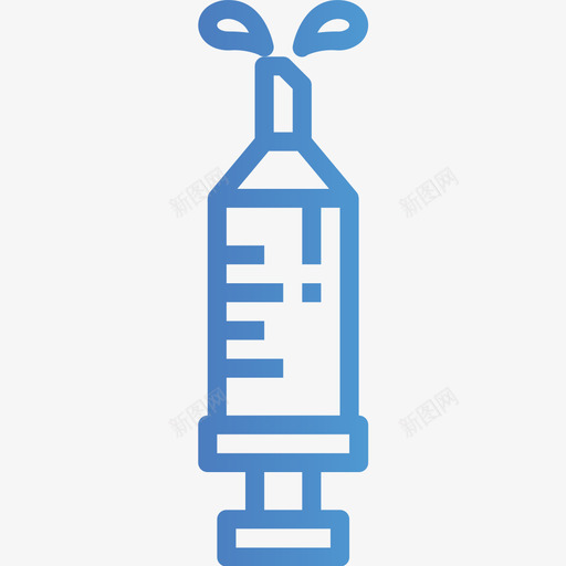 注射器52号医院梯度图标svg_新图网 https://ixintu.com 52号医院 梯度 注射器