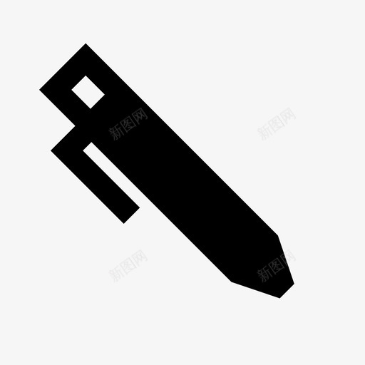 笔圆珠笔商务图标svg_新图网 https://ixintu.com 商务 商务和搜索引擎优化 圆珠笔 笔