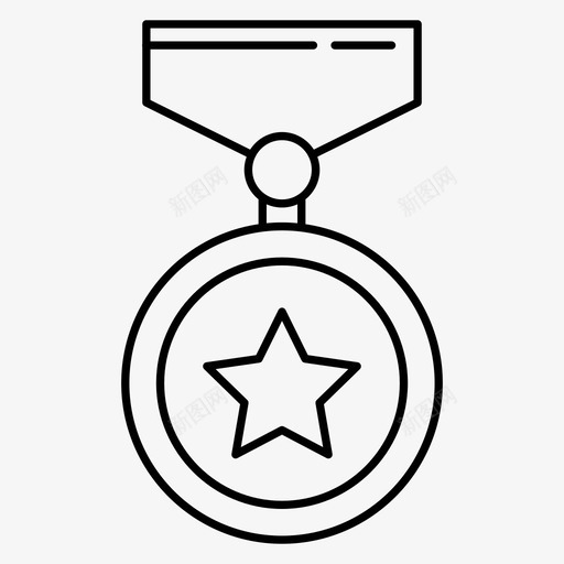 奖项冠军奖牌图标svg_新图网 https://ixintu.com 优胜者 冠军 奖品 奖牌 奖项 足球世界杯系列细节图标