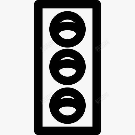 红绿灯导航道路图标svg_新图网 https://ixintu.com 停车 导航 红绿灯 道路