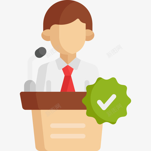 政客政治平庸图标svg_新图网 https://ixintu.com 平庸 政客 政治