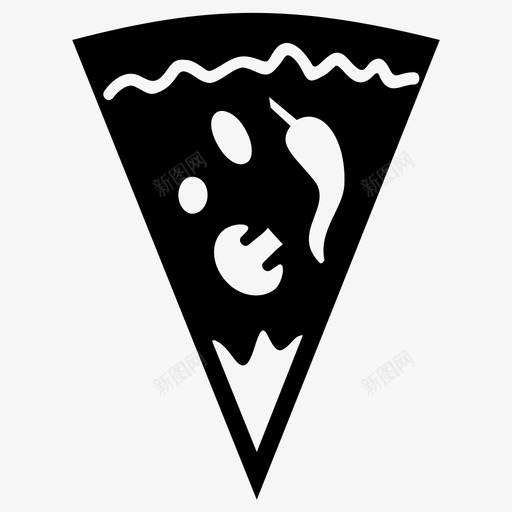 披萨厨师食物图标svg_新图网 https://ixintu.com 厨师 厨房 披萨 食物 餐厅