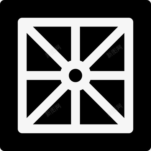 绘画抽象框架图标svg_新图网 https://ixintu.com 几何 形状纹理填充 抽象 框架 绘画